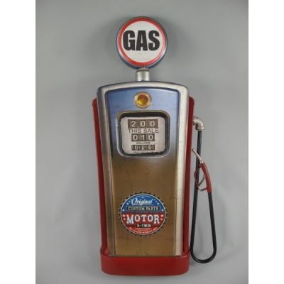 Benzinepomp Gas wanddeco 3D Benzinepomp Gas wanddeco 3D