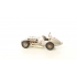 Raceauto zilver