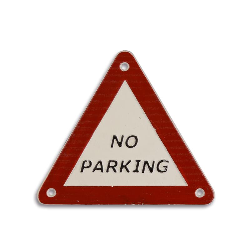 No Parking gietijzer
