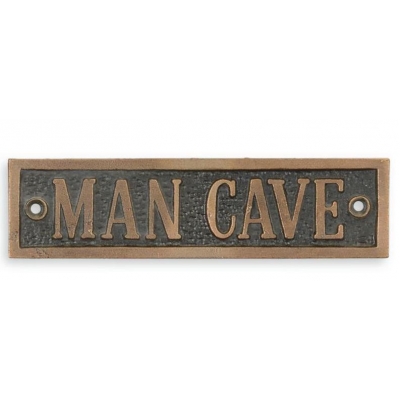 Man cave gietijzer brons/zwart