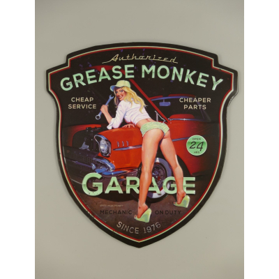 Grease monkey pinup Grease monkey pinup
