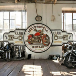 Motorcycle repair club 3D