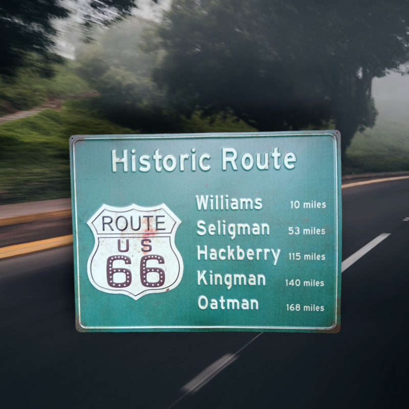 Roadsign Route 66