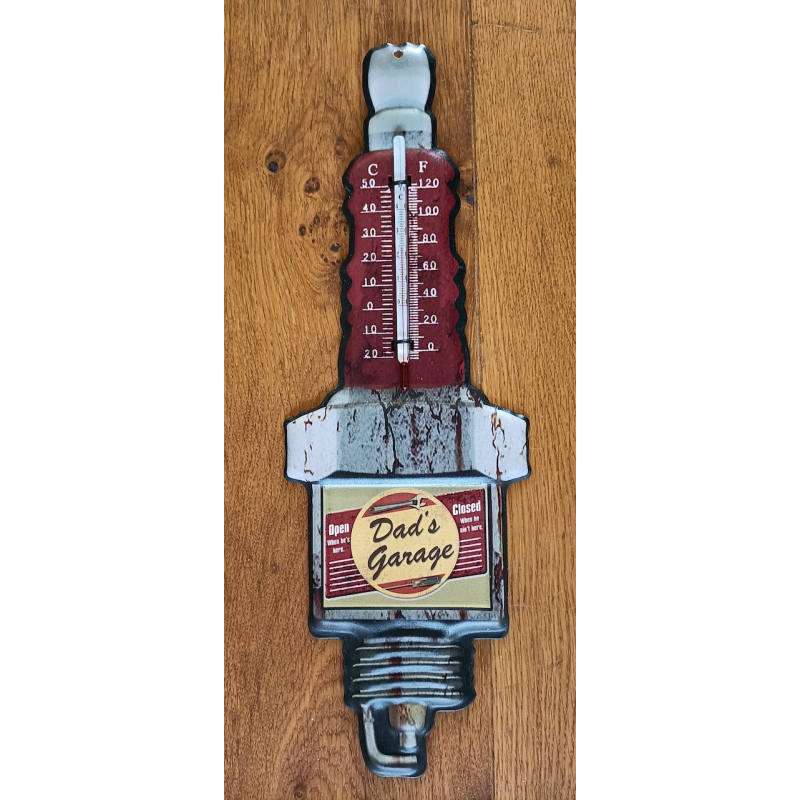Thermometer Dad's garage